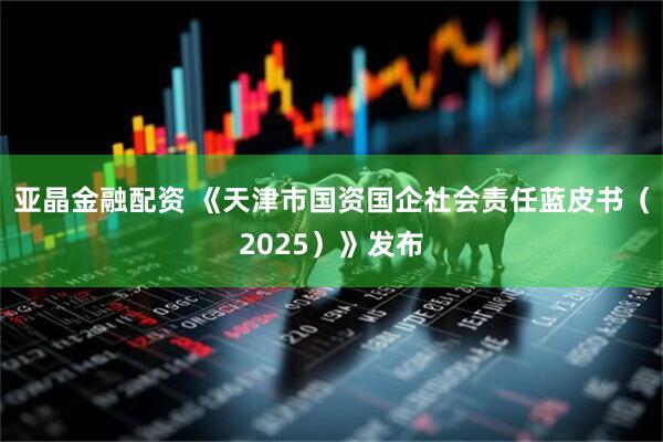亚晶金融配资 《天津市国资国企社会责任蓝皮书（2025）》发布